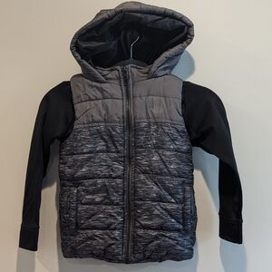 Body Glove boys puffer jacket gray Size 6